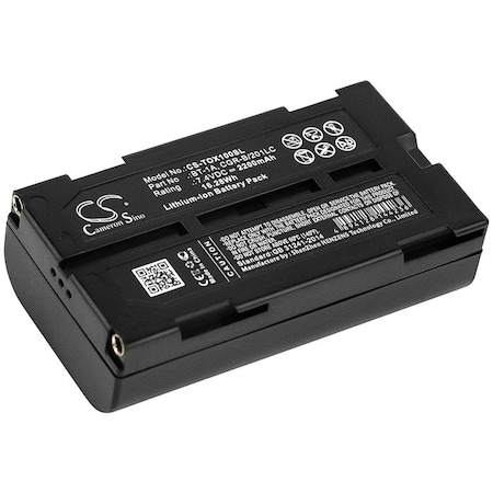 Bsc Preferred Topcon GP-SX1 SX-1 2200mAh Survey Multimeter and Equipment Replacement Battery CS-TOX100SL